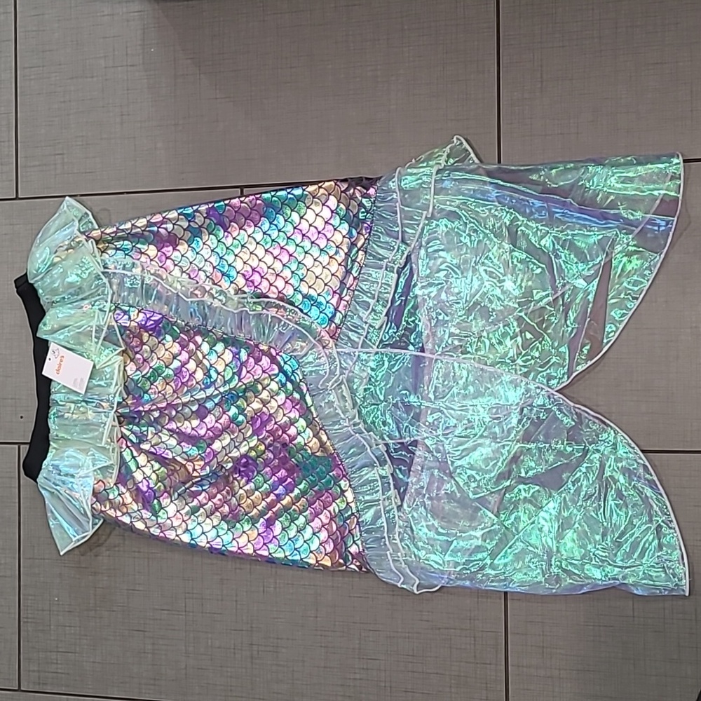 Claire's Mermaid Skirt NWT